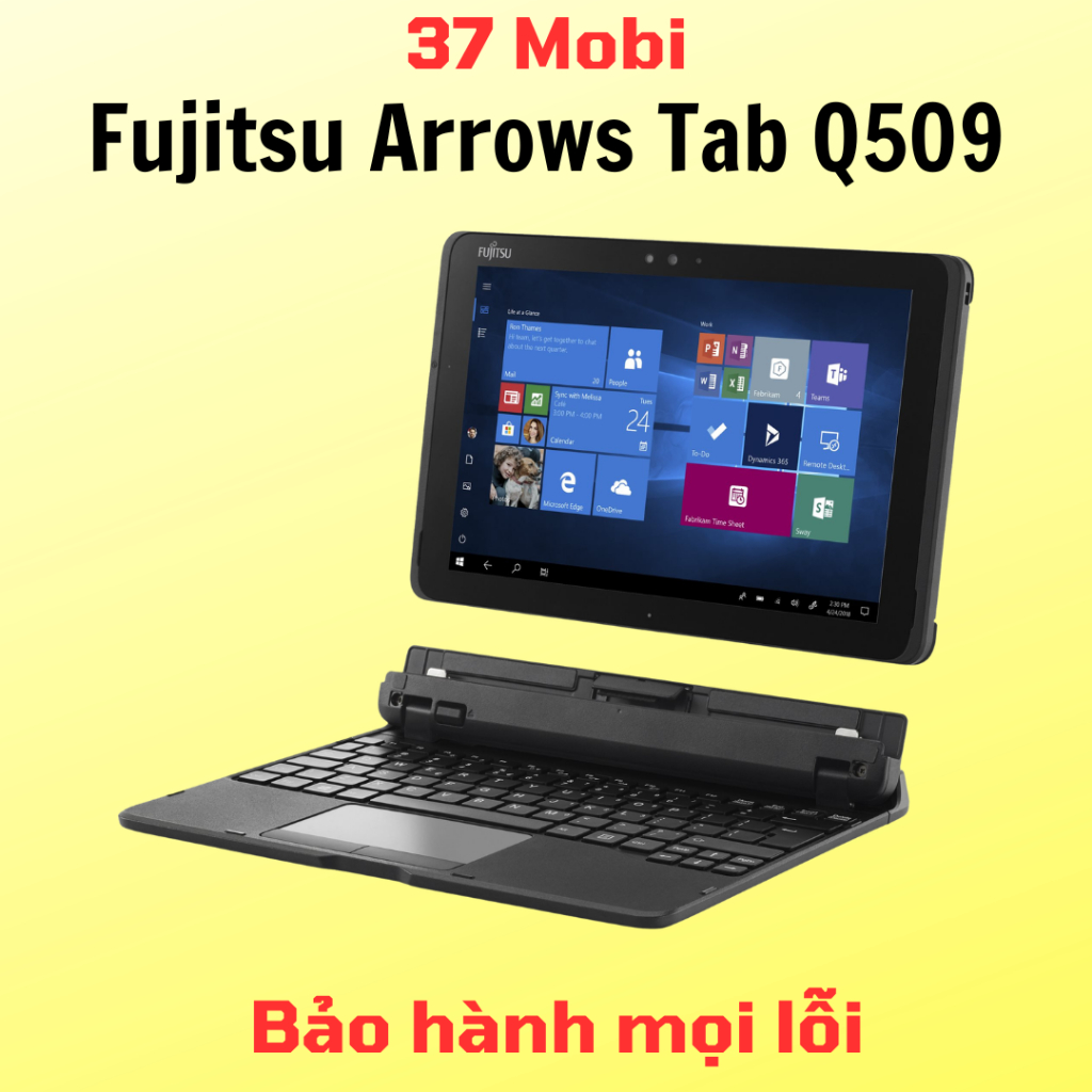 [Máy Cũ] Máy tính bảng Fujitsu ARROWS Tab Q509 chip intel N4000 - chạy Window10