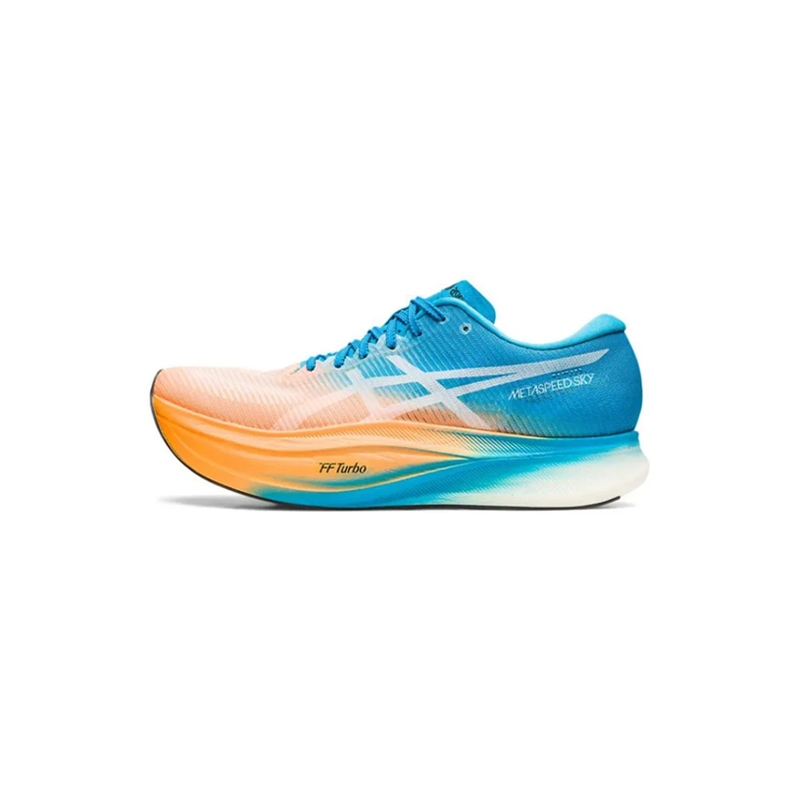Asics Metaspeed Sky " Blue "Giày thể thao siêu nhẹ Soft Sole Rebound đặc biệt