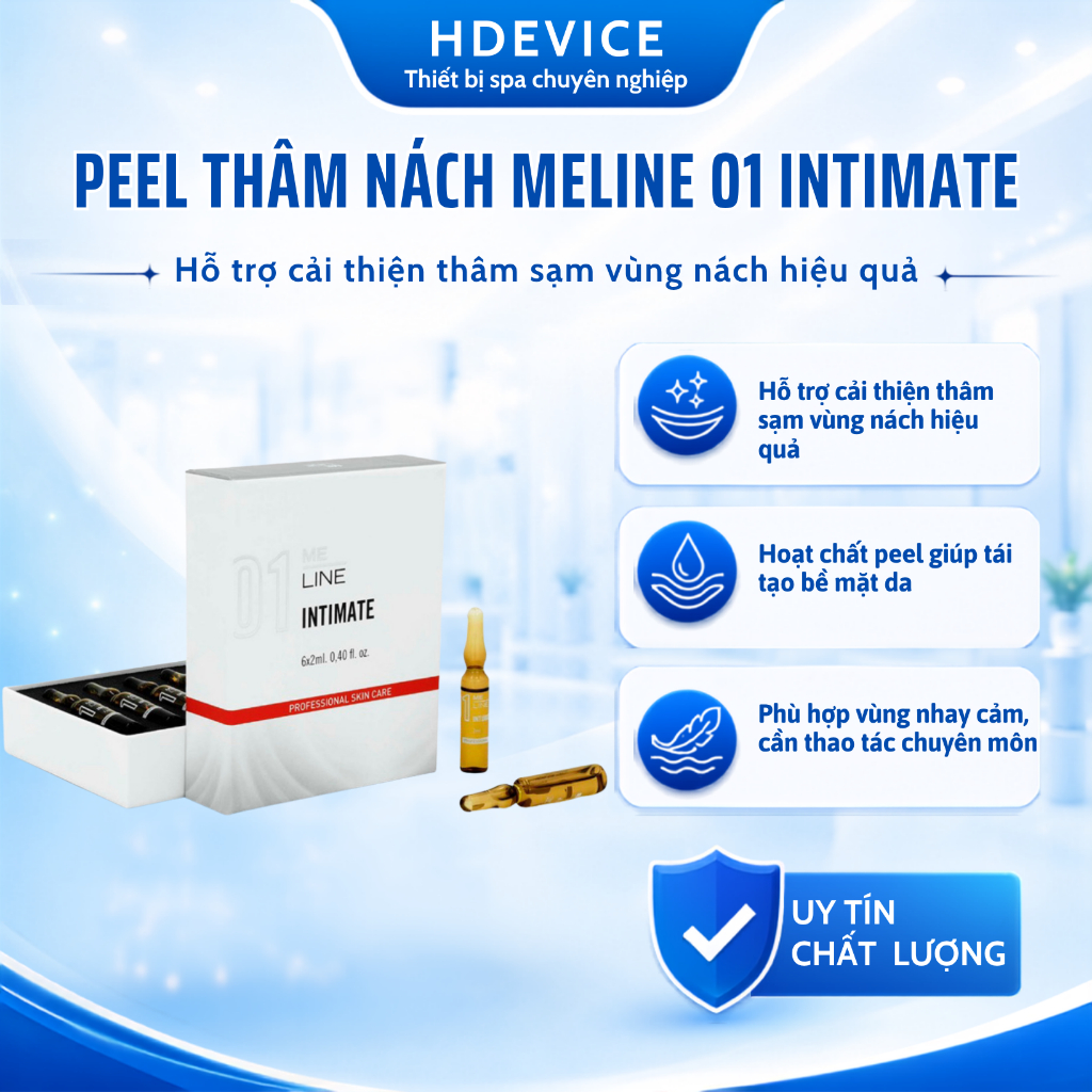 HDEVICE Bộ Chăm Sóc Vùng Da Nhạy Cảm Me Line Intimate 01 + 02