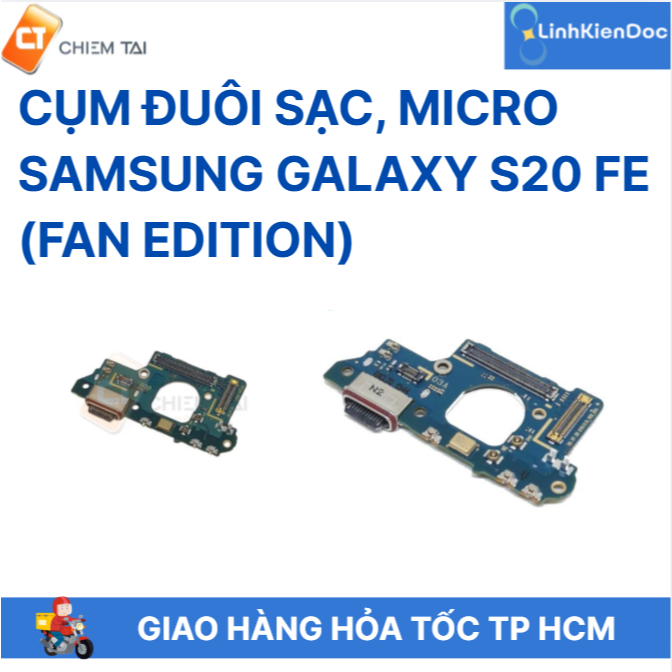 Cụm đuôi sạc, micro Samsung Galaxy S20 FE, G780F (Fan Edition)