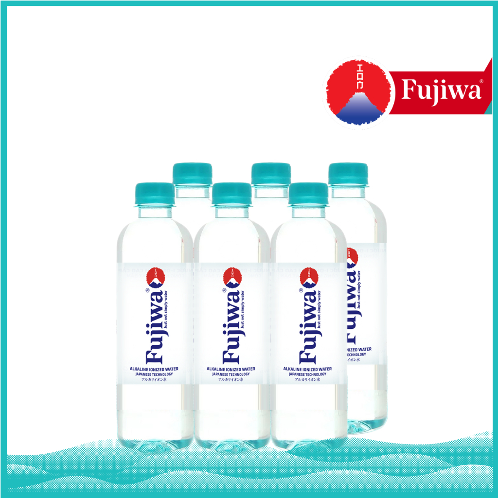 [Nửa Thùng] Nước Uống Ion Kiềm Cao Cấp Đóng Chai Fujiwa - Nước uống Detox với Công Nghệ Điện Phân Io