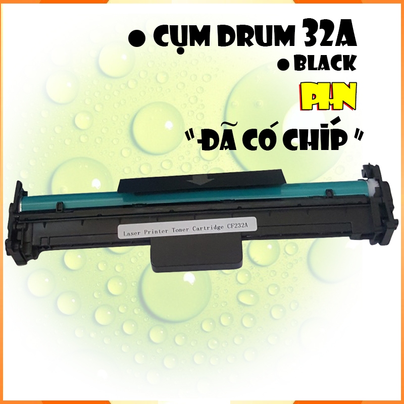 Cụm drum máy in Canon LBP 162DW mã 32A/051 có sẵn chip cụm drum.