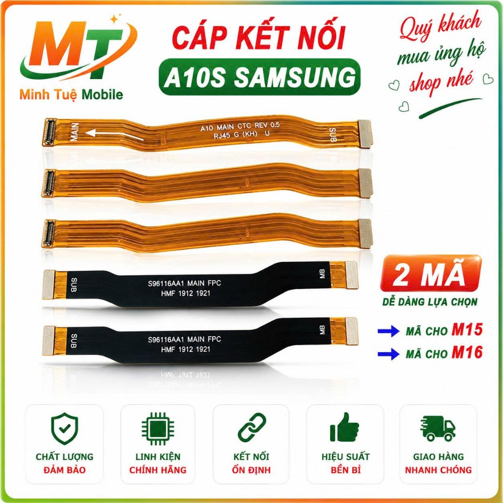 Cáp Kết Nối Bo Sạc Lên Main Samsung A10s – Hàng Bóc Máy