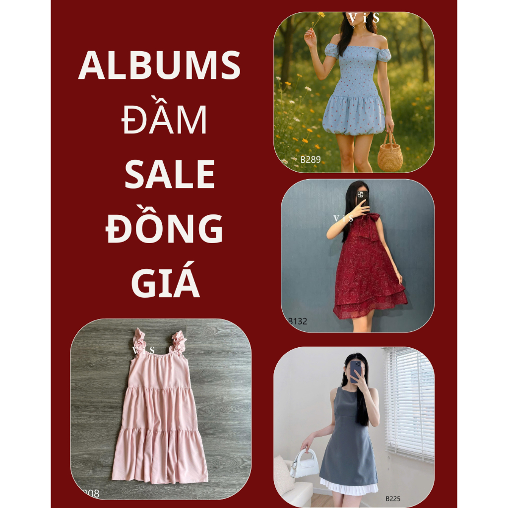 Vis Store - Album sale đầm (Hàng mẫu, lẻ size, bigsize)