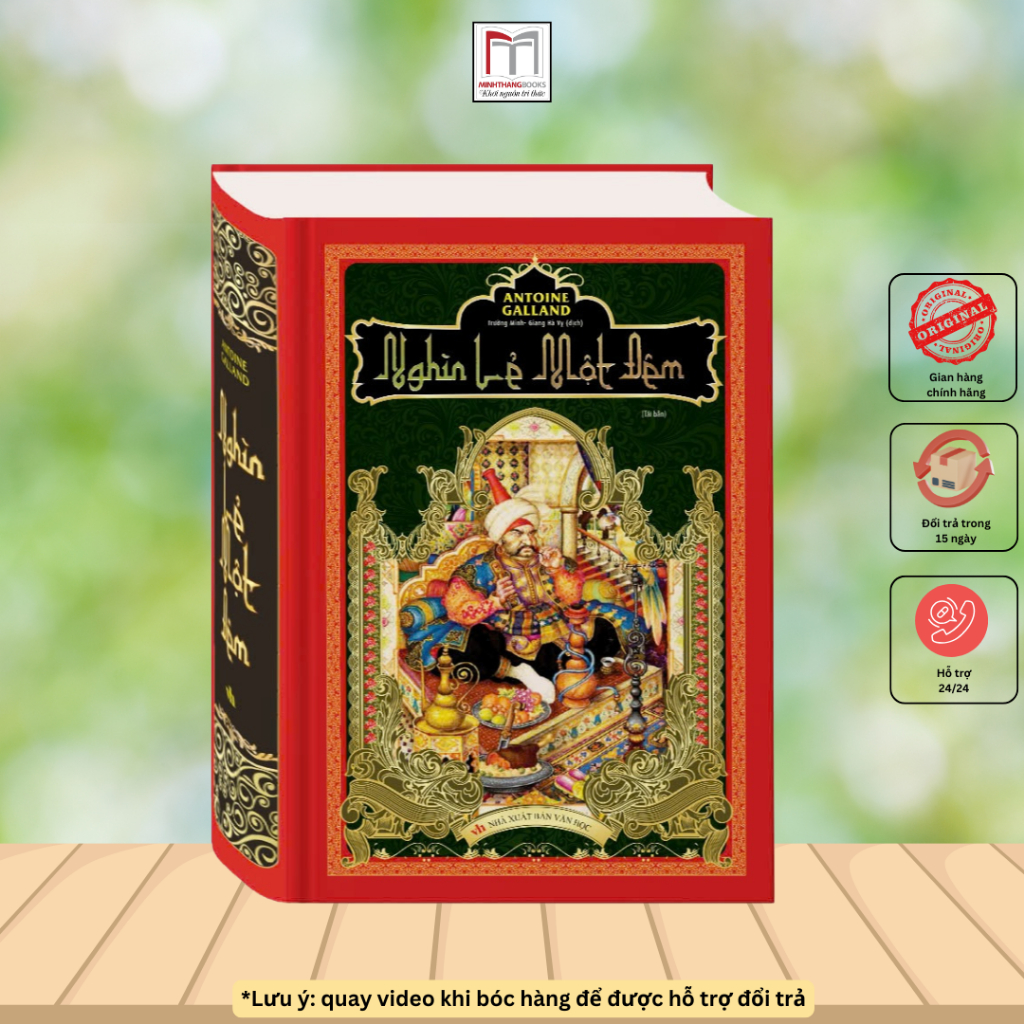 Sách - Nghìn lẻ một đêm (Bìa Cứng) - Truyện dân gian Ả Rập kinh điển