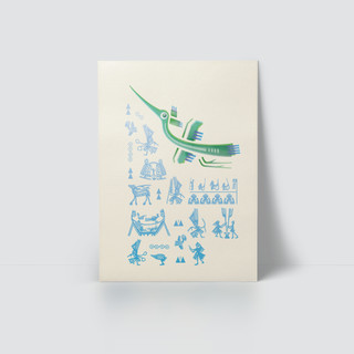 Poster tranh hình ảnh Chim Lạc