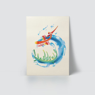 Poster tranh hình ảnh Chim Lạc