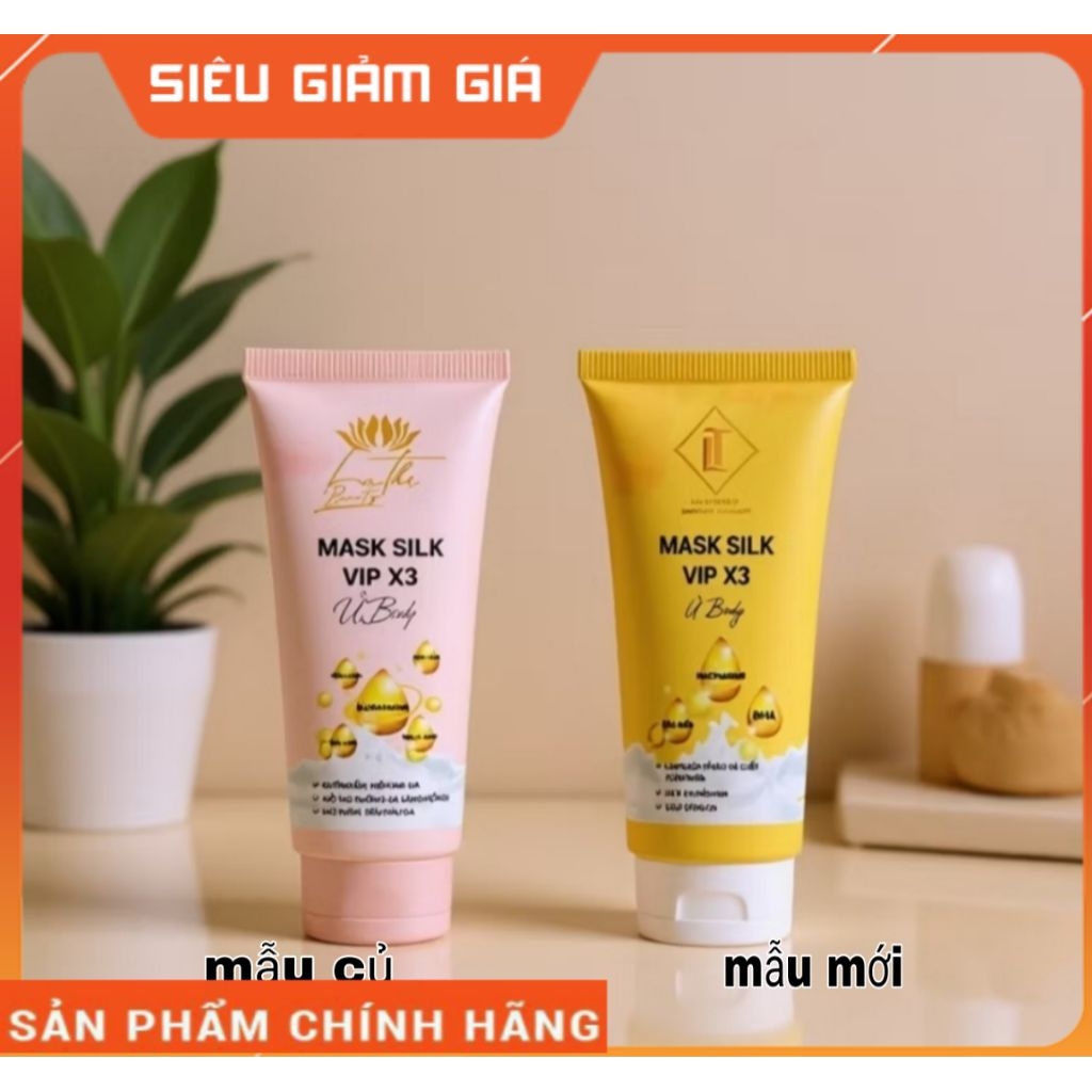 [ MỚI ] Ủ trắng body vip x3_Beauty cô ba họ la_Chính Hãng