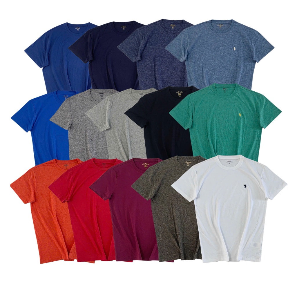 Men Jersey Crew Neck T-Shirt RL - Áo thun nam cơ bản NgựaMen Jersey Crew Neck T-Shirt RL - Áo thun n