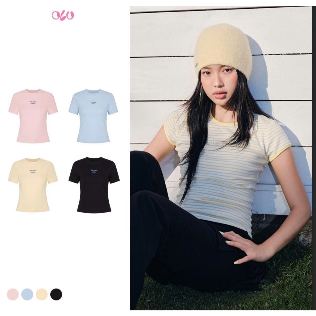 Áo thun OLV babytee basic cổ tròn năng động Cotton Babytee nhiều màu phù hợp đi chơi đi dạo | BigBuy360 - bigbuy360.vn