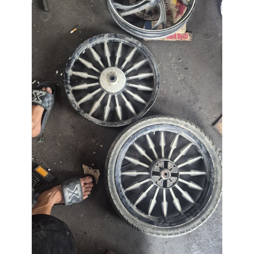cặp mâm wave a 100.110  tháo xe