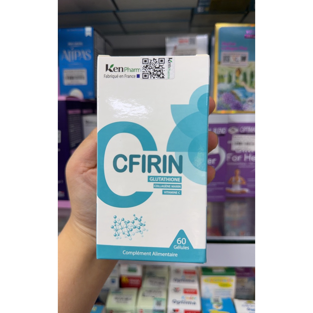 Cfirin Lọ 60viên - nhập khẩu Pháp, Glutathion