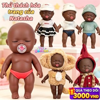 🔥2026 Squishy Búp Bê Đen Xấu Xí 14x19cm - Đồ Chơi Bóp Giảm Căng Thẳng, Siêu Mềm, An Toàn, Có Thể Giặt