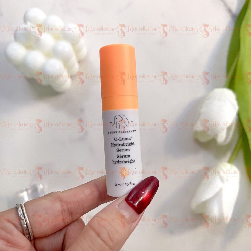 Tinh chất dưỡng da Drunk Elephant - C-Luma Hydrabright Gentle Hydrating Vitamin C Serum mini 5ml