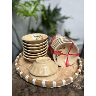 🌿🌼🌱Sét 10 Chén Bèo Kem Hoa Văn Xưa💢🌿 <ĐỘC và LẠ> 😋😚