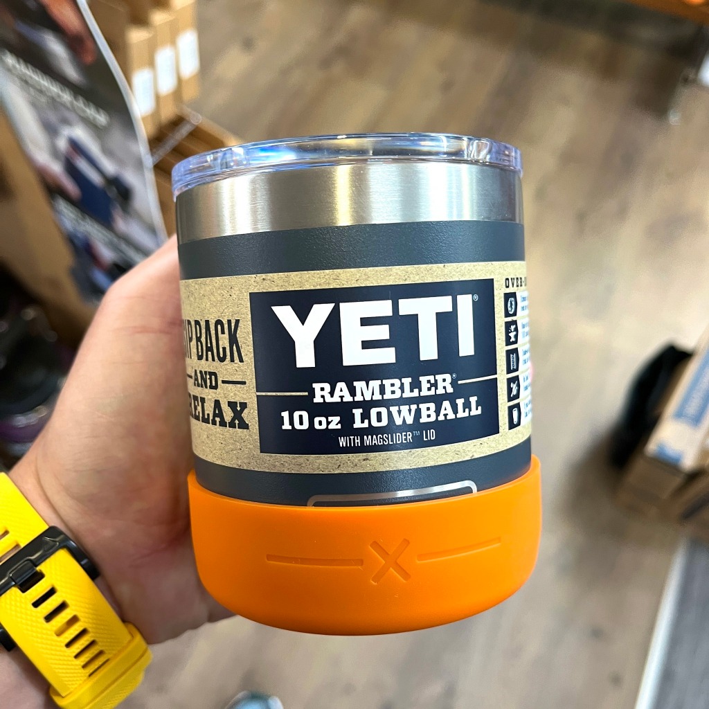 Yeti Lowball  King Crab Orange 10oz