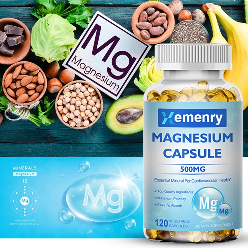 Magnesium glycine 500 mg | Góp phần vào sức khỏe tổng thể. Nhẹ nhàng và không gây kích ứng dạ dày.