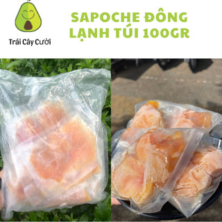 [Ship Hỏa tốc tại HCM] Sapoche /hồng Xiêm đông Lạnh túi 100g nguyên miếng- 1kg