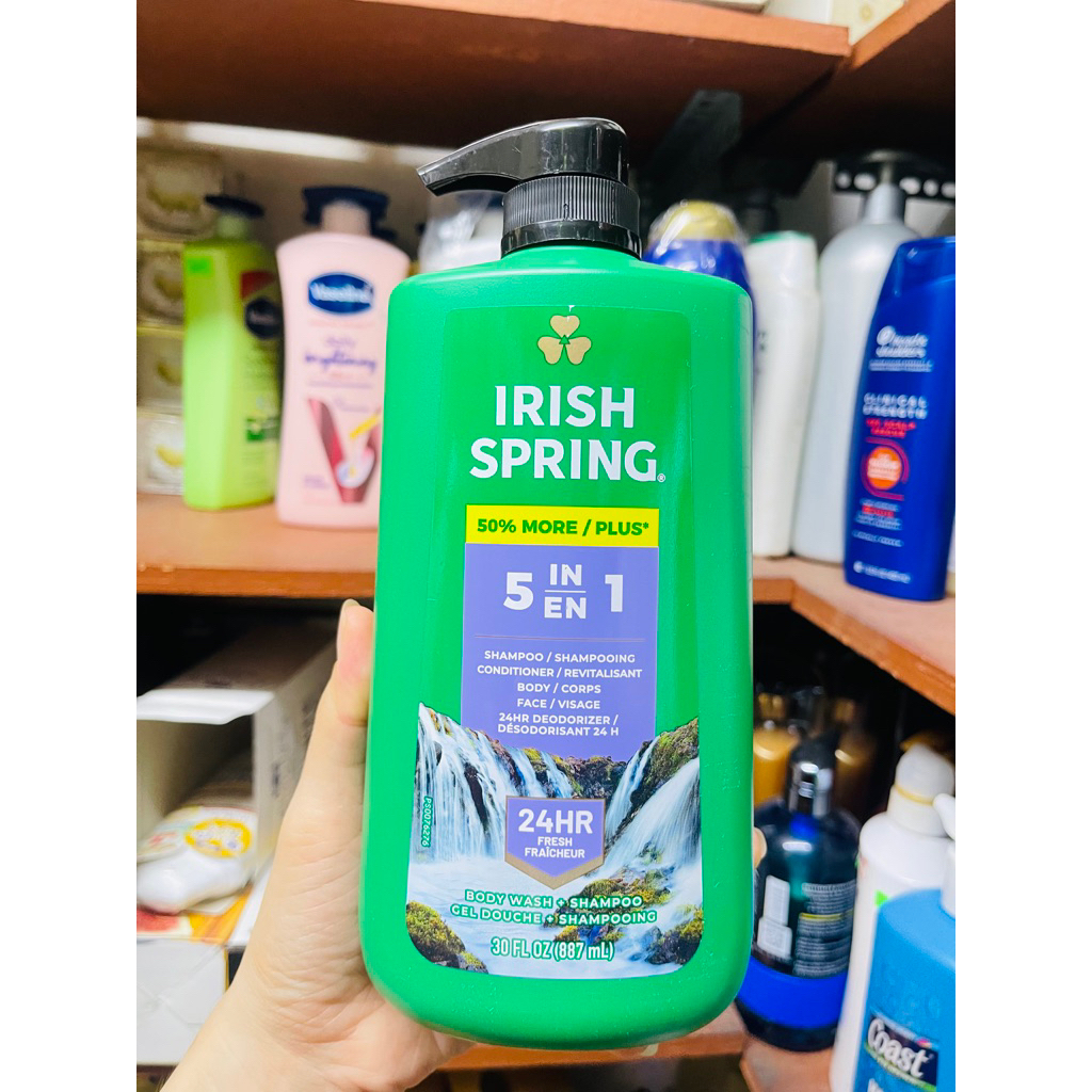 SỮA TẮM IRISH SPRING DÀNH CHO PHÁI MẠNH