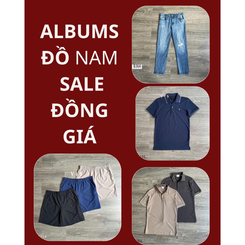 Vis Store -  [ XẢ KHO ] Albums sale áo thun nam