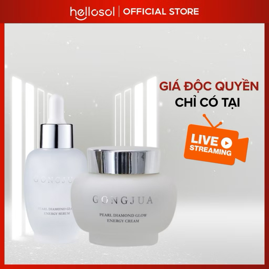 Bộ Dưỡng Da Gongjua Hàn Quốc (Serum + Cream) – Cấp Ẩm, Tái Tạo Da, Làm Sáng Da