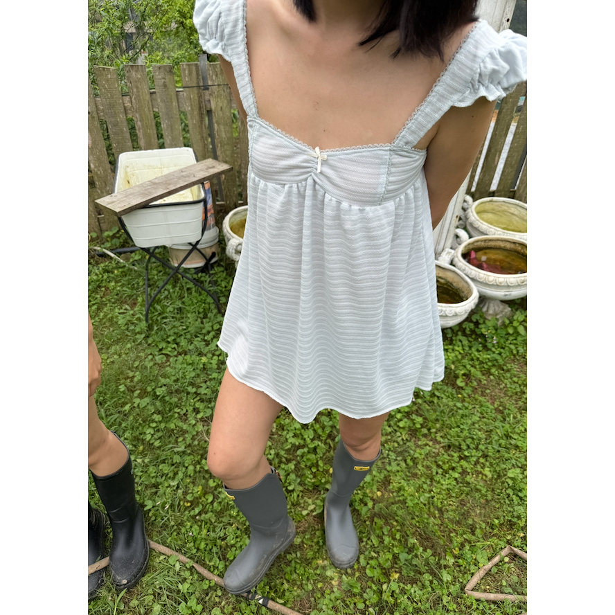 ONSRA.CO Váy ngủ babydoll nơ ngực tiểu thư _ Nebula set | BigBuy360 - bigbuy360.vn