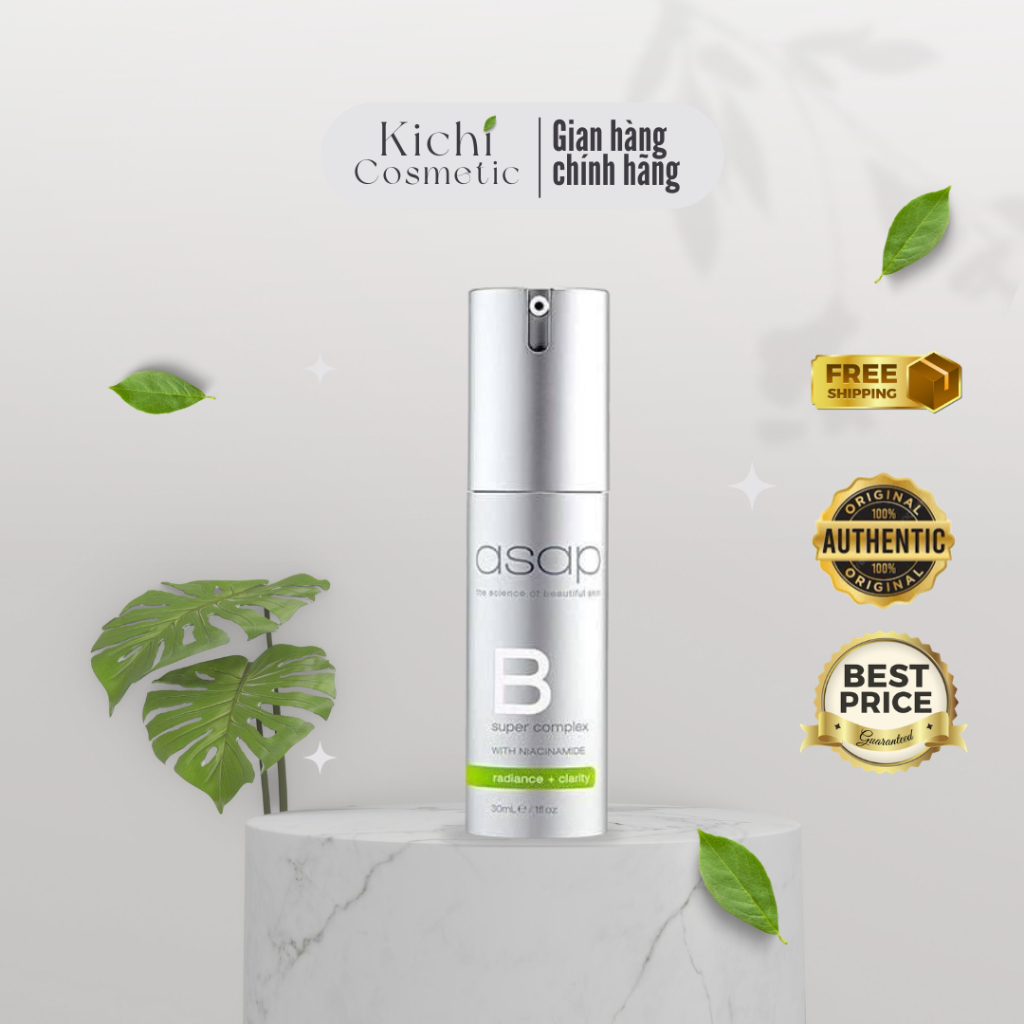 (hàng cty) Serum ASAP B COMPLEX phục hồi cấp ẩm da 5ml 30ml