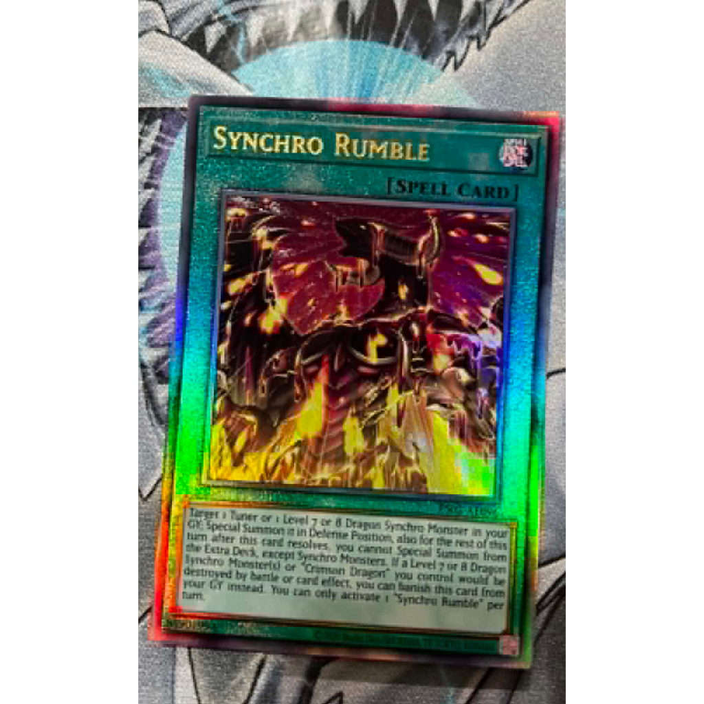 TGT yugioh chính hãng ES02-AE096 Synchro Rumble (UL)