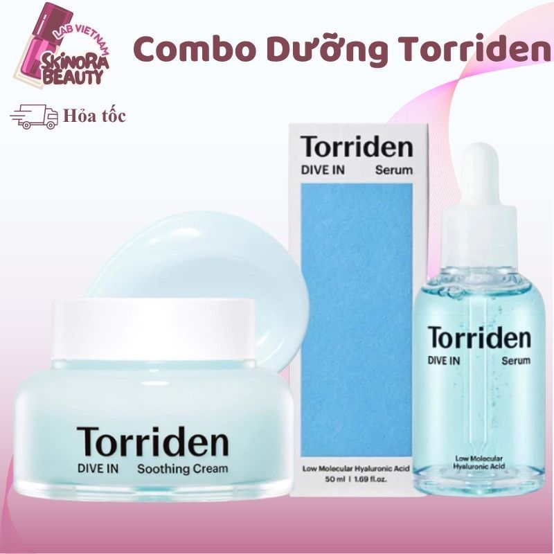 Combo Serum Torriden Kem Dưỡng Torriden Cấp Ẩm Chuyên Sâu Tinh Chất Làm Căng Bóng Da Torriden - Skin