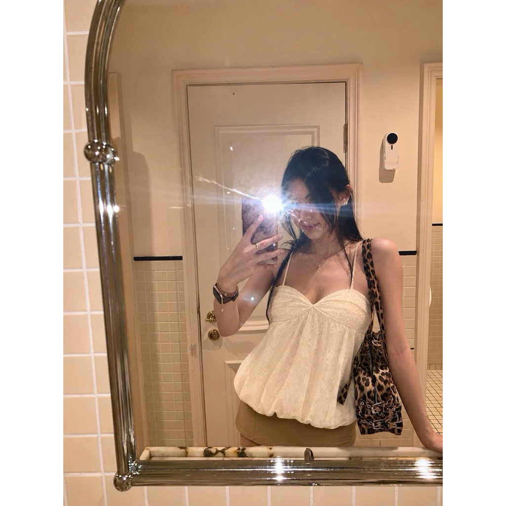 Sugar Crush - Áo bí tơ phối ren cách điệu - Lace Top | BigBuy360 - bigbuy360.vn