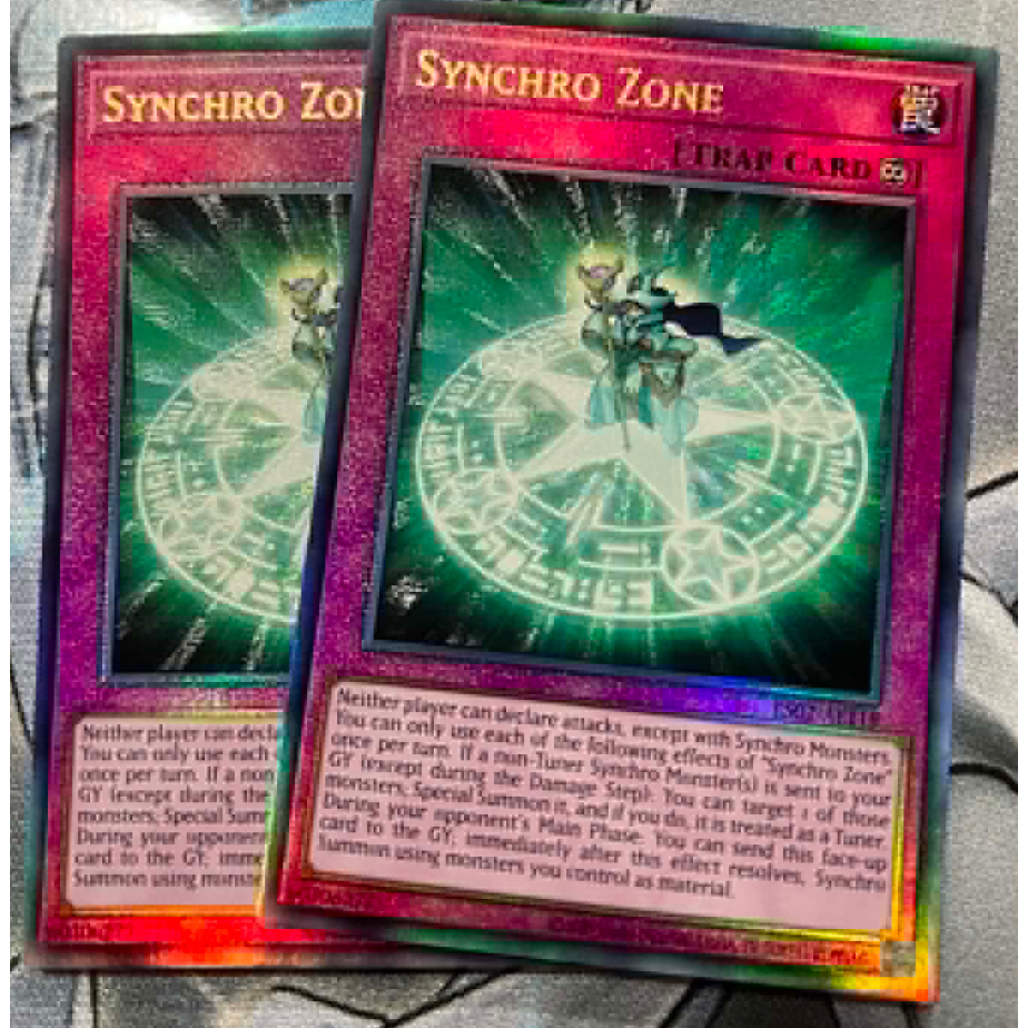 TGT Yugioh chính hãng x1 card ES02-AE118 Synchro Zone (UL)