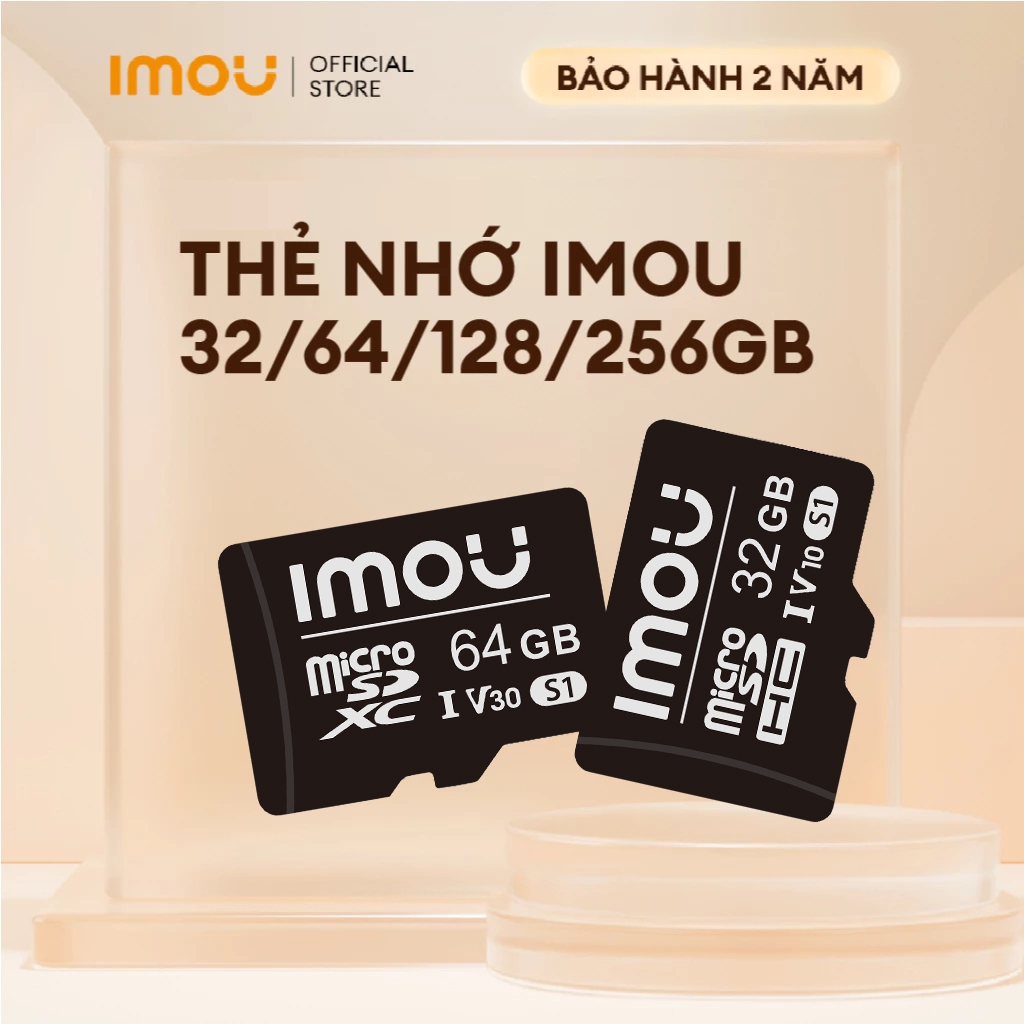 Thẻ nhớ Micro SD 32GB/64GB/128GB/256GB sử dụng cho camera Imou I Hàng chính hãng