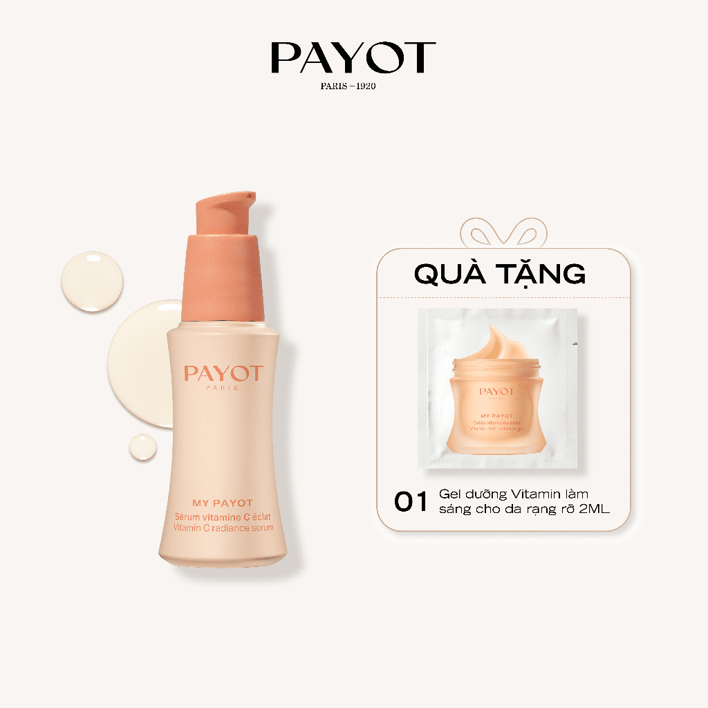 TINH CHẤT VITAMIN C LÀM SÁNG CHO DA RẠNG RỠ PAYOT (My Payot Serum Vitamine C Eclat) 30ml