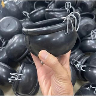 🐔🥣 10 cái - Gáo Cao Su Cho Gà Ăn – Bền Bỉ, An Toàn Cho Mỏ Gà