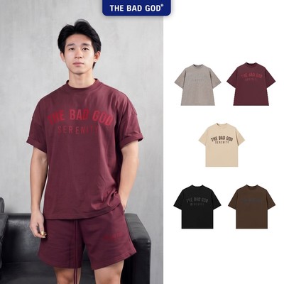 Áo Nam Nữ The Bad God Serenity Bold Áo Cotton Local Brand Form Boxy