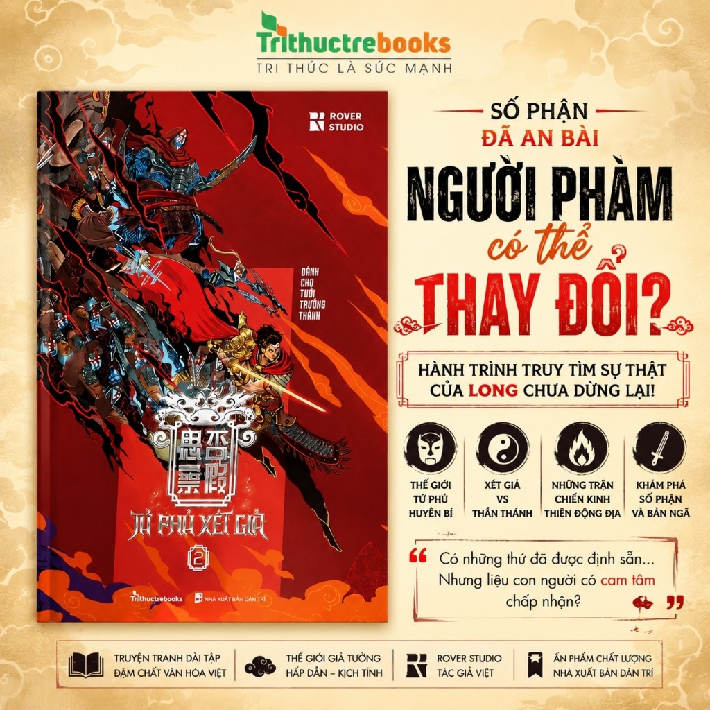 Sách Tứ phủ xét giả (Tập 2) - Tác Phẩm Kết Hợp Giữa Dân Gian, Tâm Linh Và Kỳ Ảo