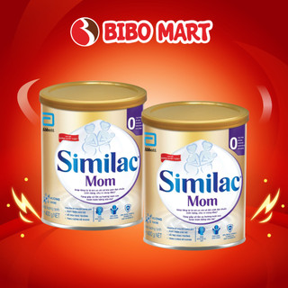 Combo 2 Lon Sữa Bầu Similac Mom Hương Vani 400g Bổ Sung Dinh Dưỡng Cho Phụ Nữ Mang Thai - Bibo Mart
