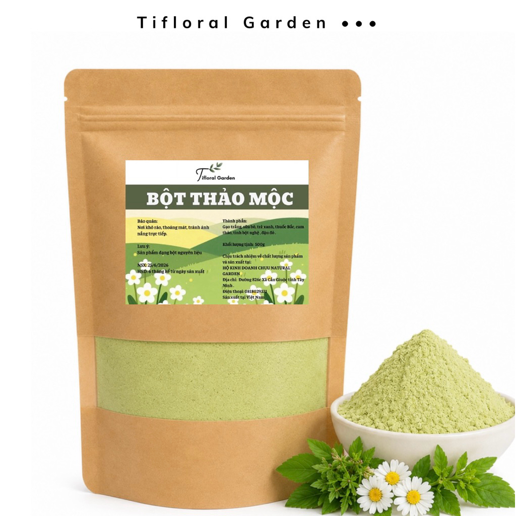 TÚI 1kg BỘT Ủ THẢO MỘC TỪ THIÊN NHIÊN