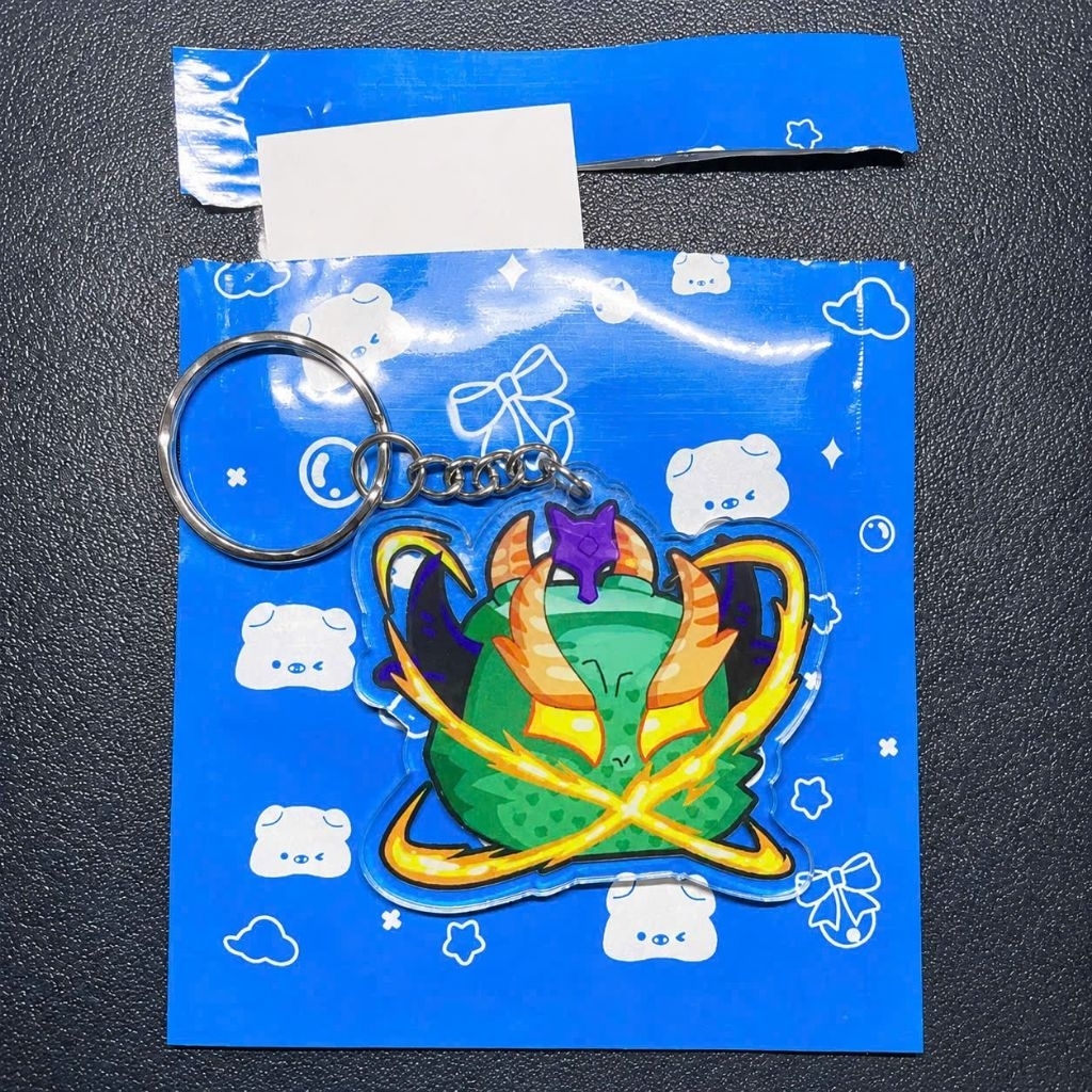 [CÓ CODE VV] Túi Mù Blox Fruits Chứa Code Trái Fruit Dragon VV Và Móc Khoá Chuẩn Trái Dragon Fruit