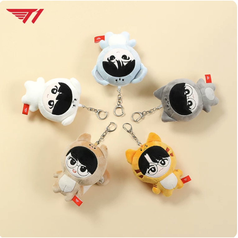 SẴN | T1 Costume Mini Friends Plushie Keychain - Móc khoá T1 | LOL Esports
