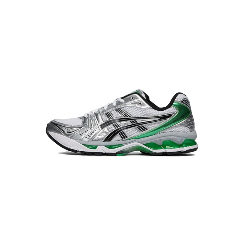 Asics GEL Kayano 14 " Green Silver "Nam và nữ thoáng khí lưới bề mặt nhẹ
