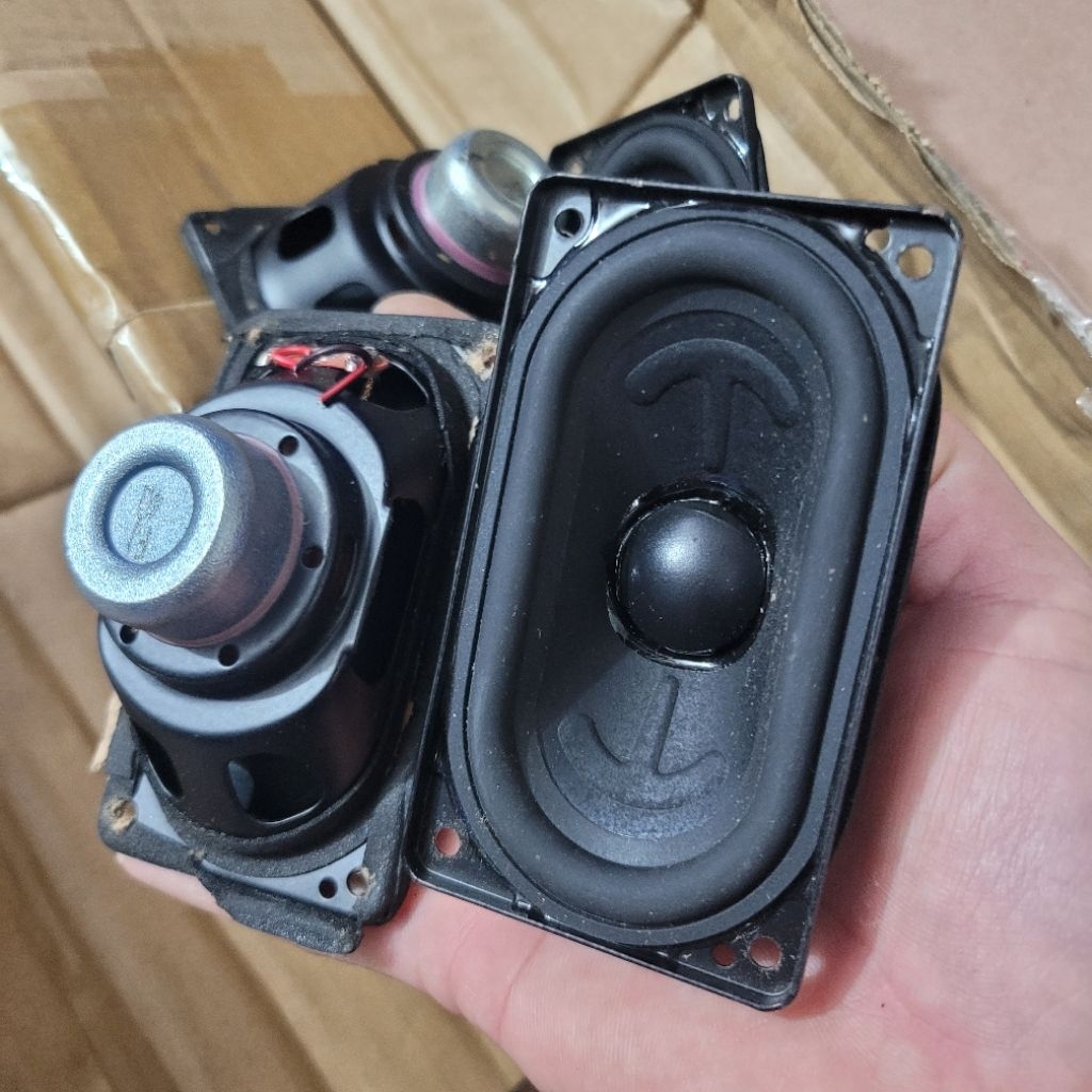 Loa toàn dải chữ nhật loa cũ tháo  gỡ 9cm x 5.3cm 4ohm