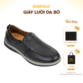 Giày mọi nam da bò CS5068 trẻ trung bền bỉ
