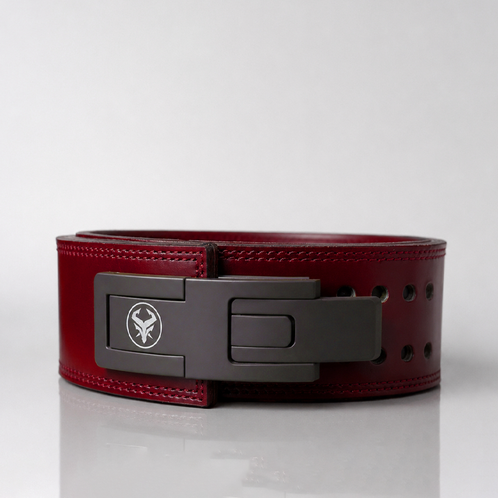 Đai Lưng Gym 13mm Lever Belt VALHALLA BULL – Đai Tập Squat Deadlift Da Bò Cứng, Khóa Lever Hợp Kim, 