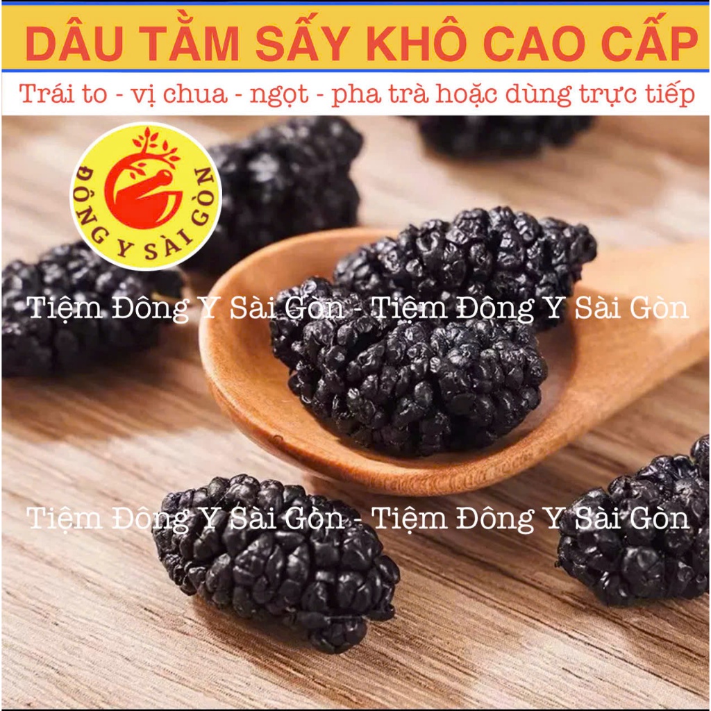 Trái Dâu Tằm Sấy Khô 100gram (QUẢ CHÍN THƠM) - TANG THẦM TỬ