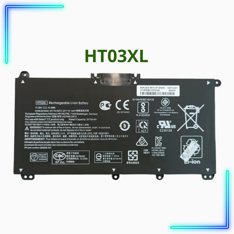 Pin HP Pavilion HT03XL Mới 100%
