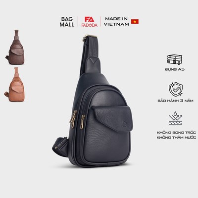Túi đeo chéo da cao cấp nam nữ FADODA FDC6