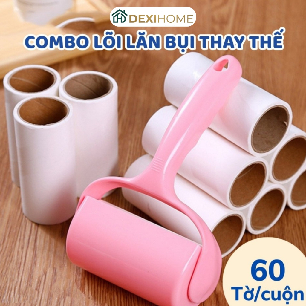 [COMBO LÕI LĂN] Lõi Lăn Bụi Thay Thế Cây Lăn Bụi 16cm - 10cm, Lõi Lăn Dự Phòng Cây Lăn Bụi Quần Áo