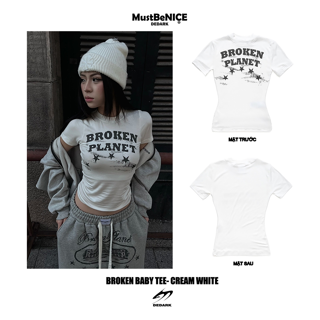 Áo Babytee Broken DEDARK Modal cotton