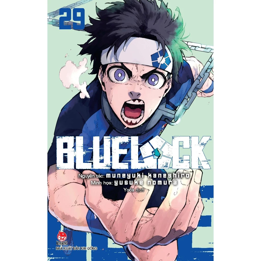 Truyện tranh BlueLock - Lẻ tập bản in đầu có seal 1 2 3 4 5 6 7 8... 28 29 - Blue Lock